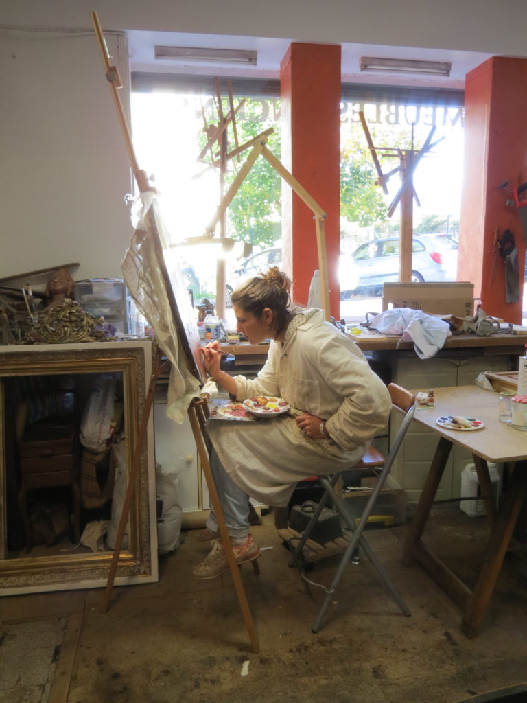 Charline Vendittelli - Restauratrice d'oeuvres d'art à Grenoble